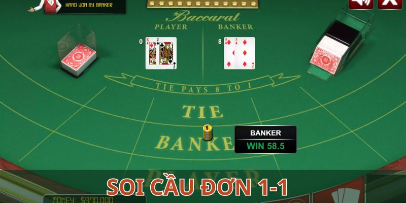 Soi cầu đơn 1-1